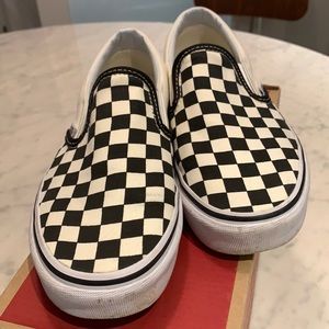 Vans - Classic Slip-On - black and white checkerboard